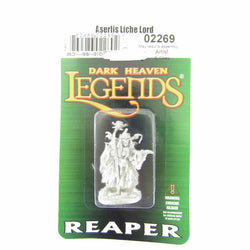 RPR02269 Aserlis Liche Lord Miniature 25mm Heroic Scale Dark Heaven (ONLINE ORDER ONLY)