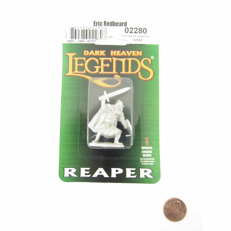 RPR02280 Eric Redbeard Miniature 25mm Heroic Scale Dark Heaven Legends (ONLINE ORDER ONLY)