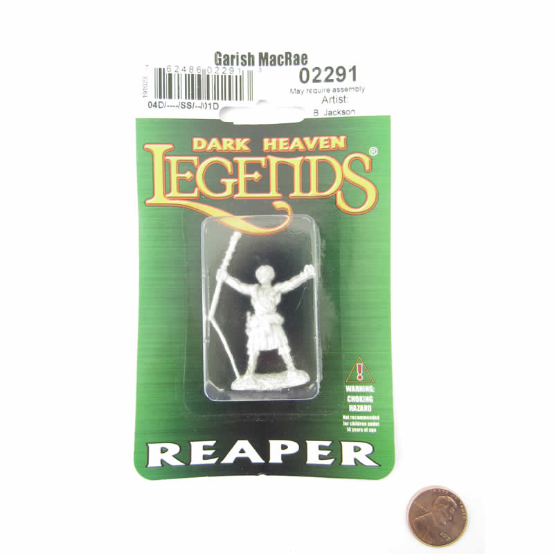 RPR02291 Garish Macrae Miniature 25mm Heroic Scale Dark Heaven (ONLINE ORDER ONLY)