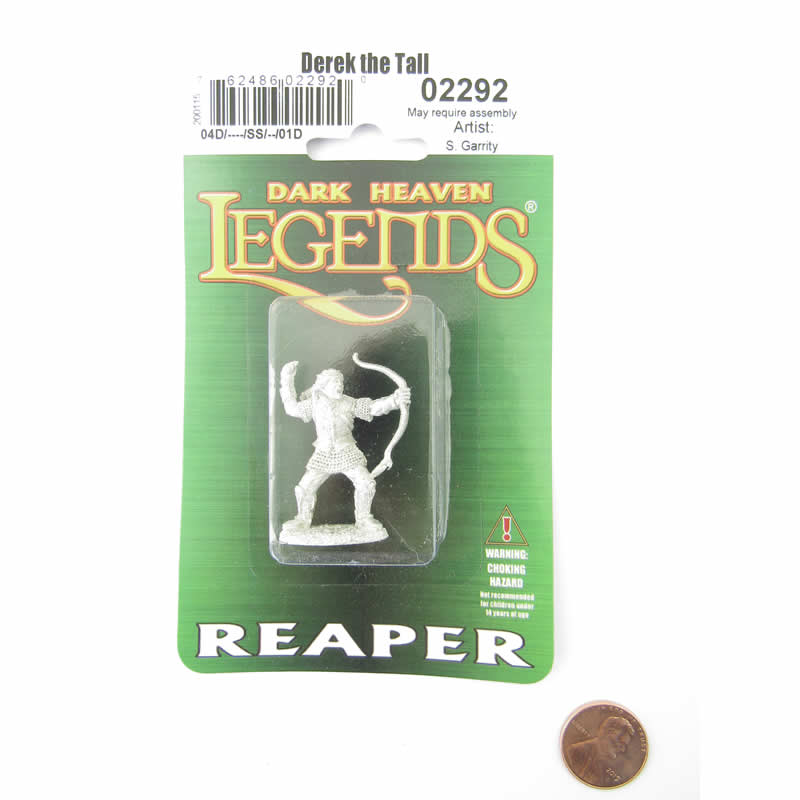RPR02292 Derek The Tall Miniature 25mm Heroic Scale Dark Heaven Legends (ONLINE ORDER ONLY)