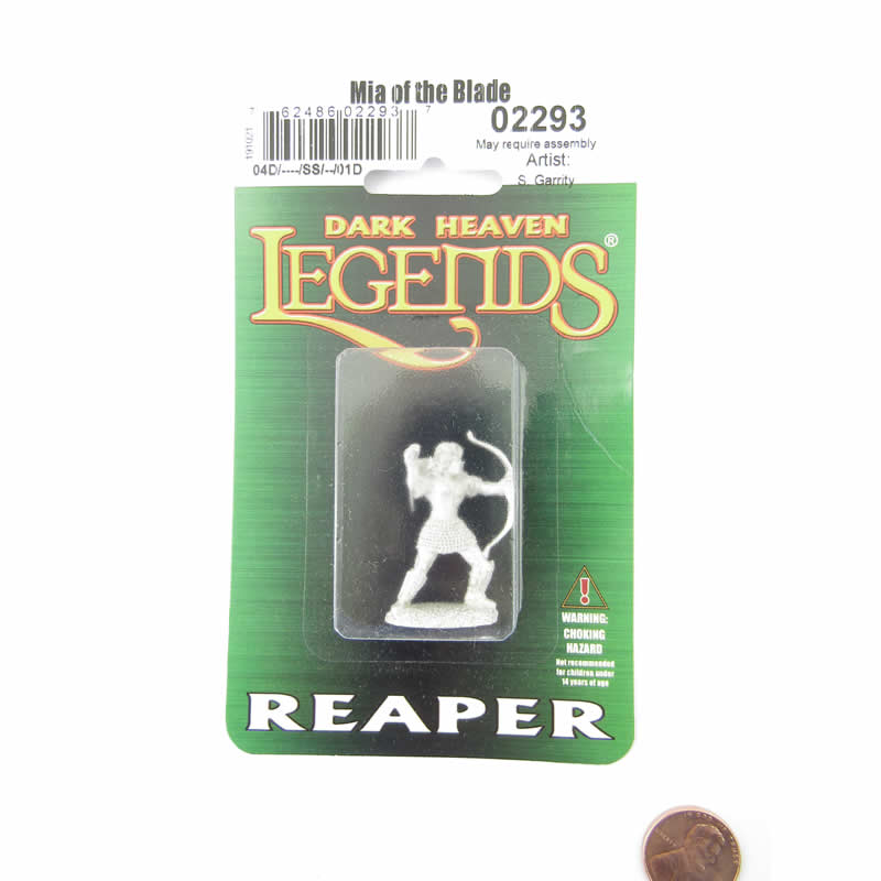 RPR02293 Mia Of The Blade Miniature 25mm Heroic Scale Dark Heaven (ONLINE ORDER ONLY)