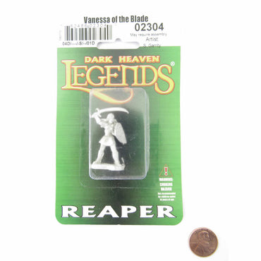 RPR02304 Vanessa Of The Blade Miniature 25mm Heroic Scale Dark Heaven (ONLINE ORDER ONLY)