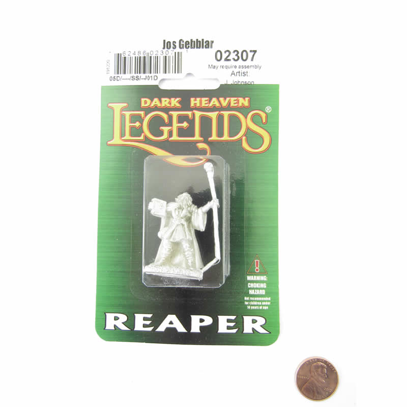 RPR02307 Jos Gebblar Miniature 25mm Heroic Scale Dark Heaven Legends (ONLINE ORDER ONLY)