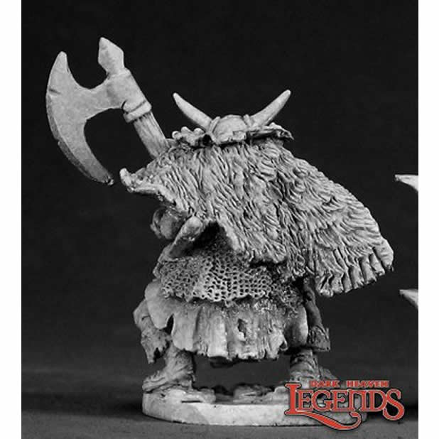RPR02318 Ferach Orc Warlord Miniature 25mm Heroic Scale Dark Heaven (ONLINE ORDER ONLY)