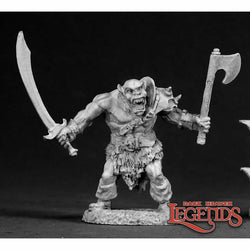 RPR02321 Black Orc Warrior Miniature 25mm Heroic Scale Dark Heaven Legends (ONLINE ORDER ONLY)