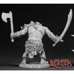 RPR02321 Black Orc Warrior Miniature 25mm Heroic Scale Dark Heaven Legends (ONLINE ORDER ONLY)