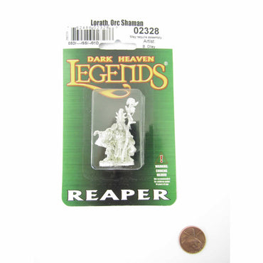 RPR02328 Lorath Orc Shaman Miniature 25mm Heroic Scale Dark Heaven (ONLINE ORDER ONLY)