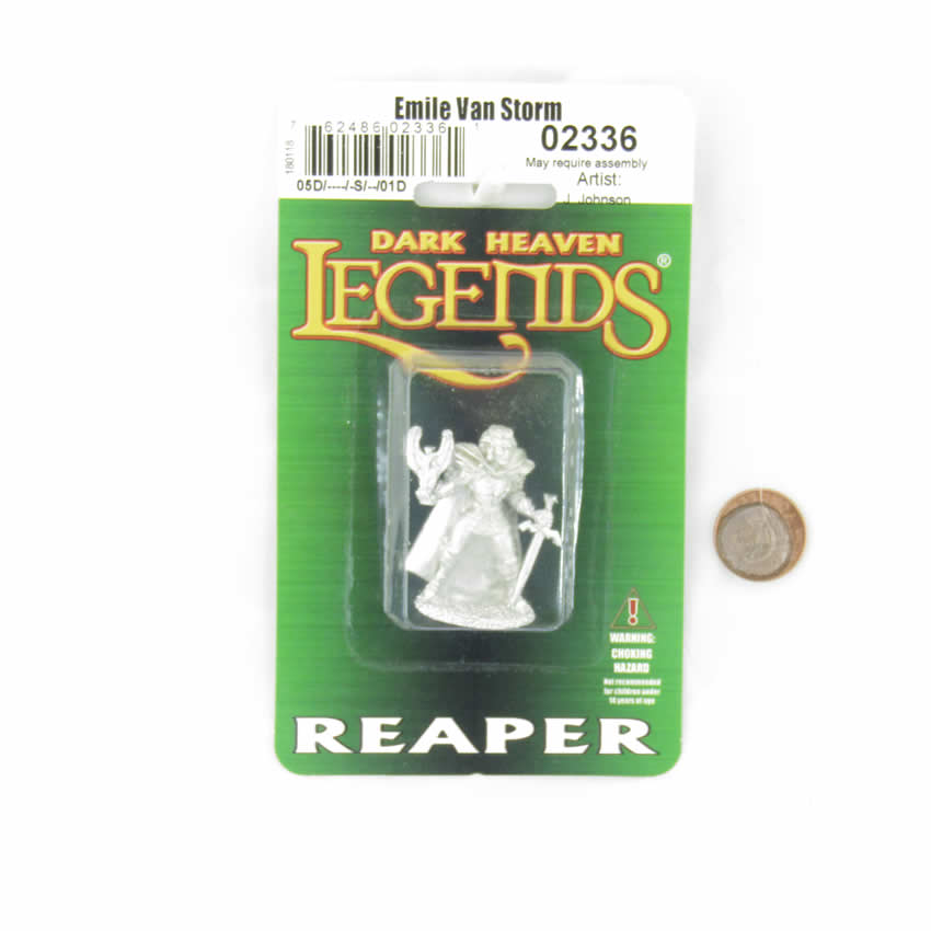 RPR02336 Emile Van Storm Miniature 25mm Heroic Scale Dark Heaven (ONLINE ORDER ONLY)