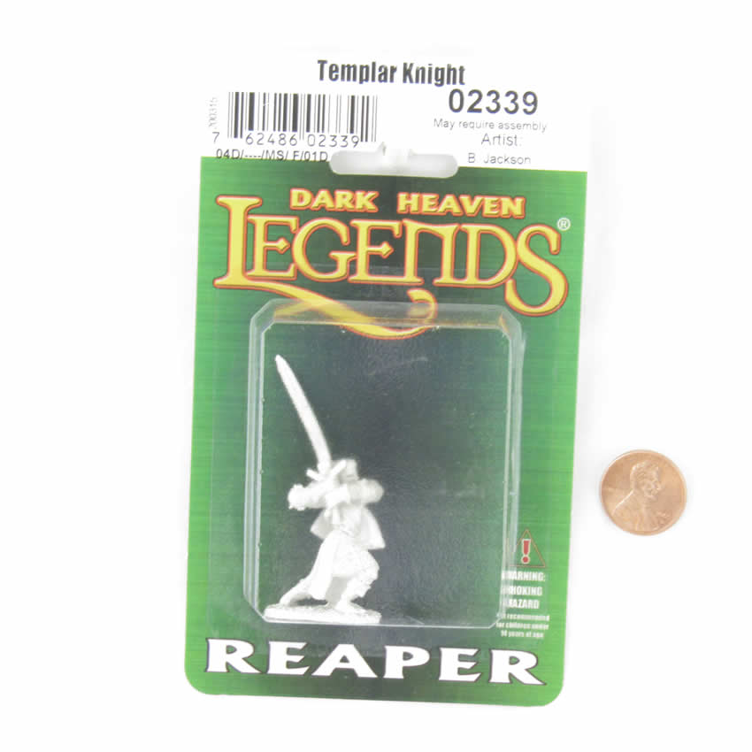 RPR02339 Templar Knight Miniature 25mm Heroic Scale Dark Heaven (ONLINE ORDER ONLY)