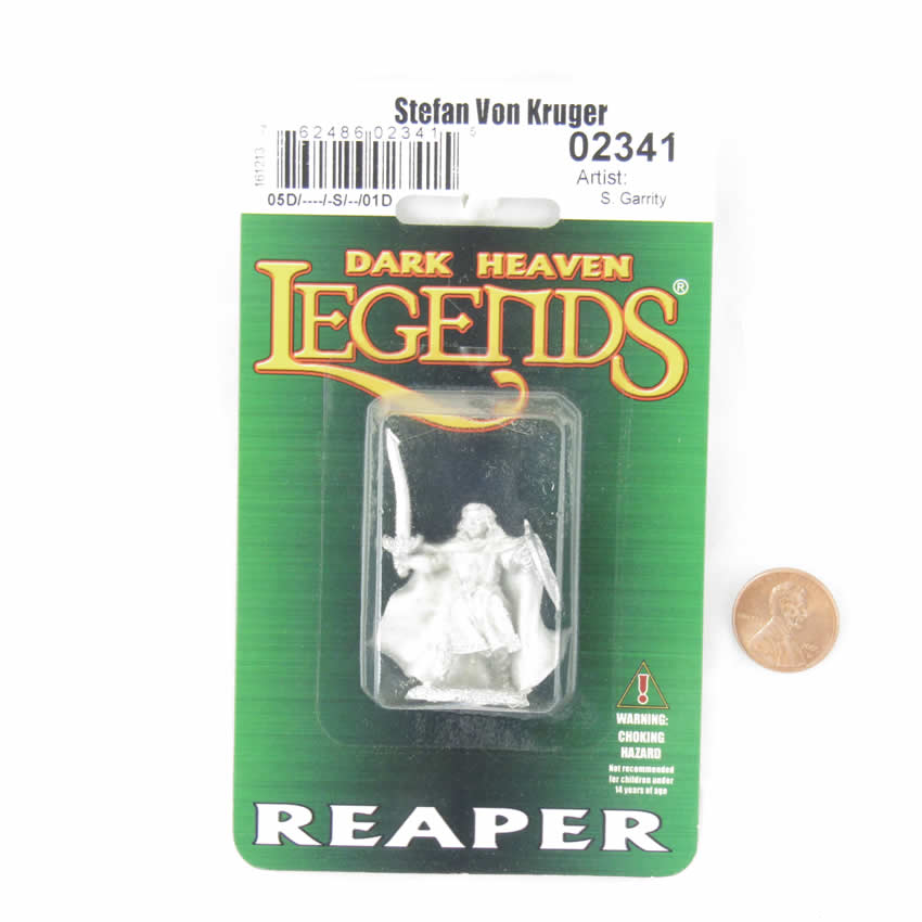RPR02341 Stefan Von Kruger Miniature 25mm Heroic Scale Dark Heaven (ONLINE ORDER ONLY)