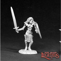 RPR02348 Krista War Maiden Miniature 25mm Heroic Scale Dark Heaven (ONLINE ORDER ONLY)