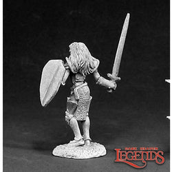 RPR02348 Krista War Maiden Miniature 25mm Heroic Scale Dark Heaven (ONLINE ORDER ONLY)