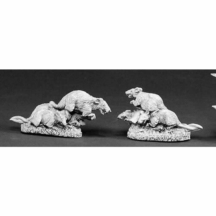 RPR02353 Rat Swarm Miniature 25mm Heroic Scale Dark Heaven Legends Reaper Miniatures (ONLINE ORDER ONLY)