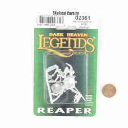 RPR02361 Skeletal Cavalry Miniature 25mm Heroic Scale Dark Heaven (ONLINE ORDER ONLY)