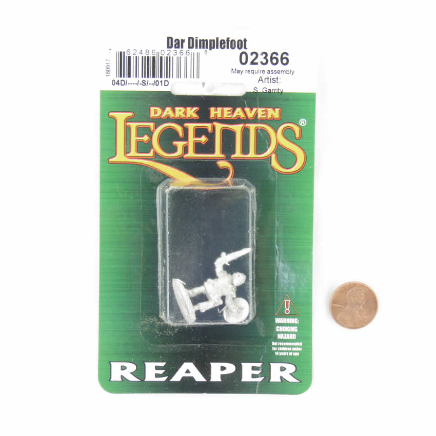 RPR02366 Dar Dimplefoot Miniature 25mm Heroic Scale Dark Heaven (ONLINE ORDER ONLY)