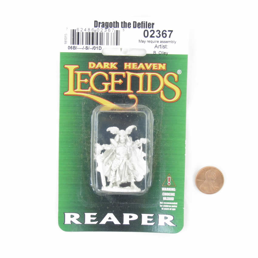 RPR02367 Dragoth The Defiler Miniature 25mm Heroic Scale Dark Heaven (ONLINE ORDER ONLY)