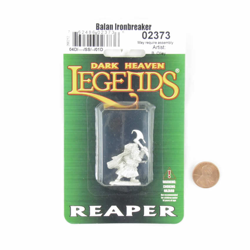 RPR02373 Balan Ironbreaker Miniature 25mm Heroic Scale Dark Heaven (ONLINE ORDER ONLY)
