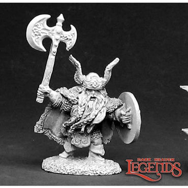 RPR02378 King Harbromm Axehelm Miniature 25mm Heroic Scale Dark Heaven (ONLINE ORDER ONLY)