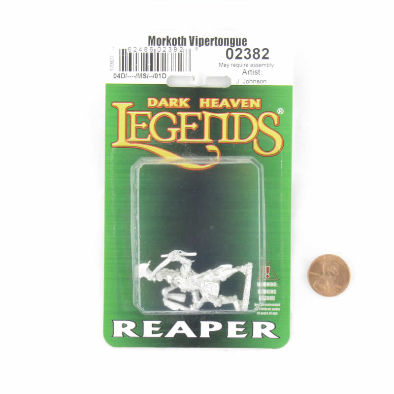 RPR02382 Morkoth Vipertongue Miniature 25mm Heroic Scale Dark Heaven (ONLINE ORDER ONLY)