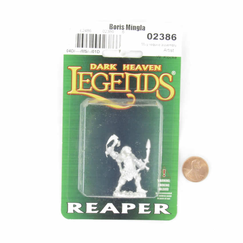 RPR02386 Boris Mingla Miniature 25mm Heroic Scale Dark Heaven Legends (ONLINE ORDER ONLY)