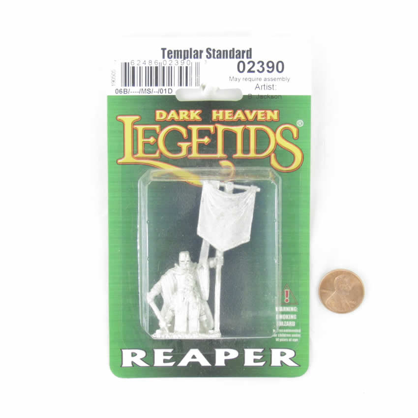 RPR02390 Templar Standard Miniature 25mm Heroic Scale Dark Heaven (ONLINE ORDER ONLY)