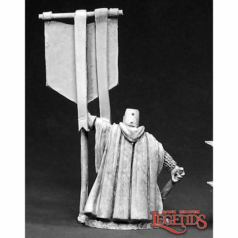 RPR02390 Templar Standard Miniature 25mm Heroic Scale Dark Heaven (ONLINE ORDER ONLY)
