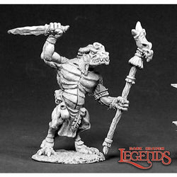 RPR02392 Shaman Lizardman Miniature 25mm Heroic Scale Dark Heaven (ONLINE ORDER ONLY)