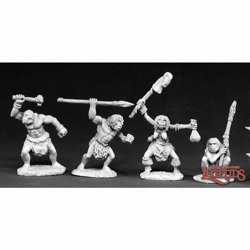 RPR02395 Caveman Pack Miniature 25mm Heroic Scale Dark Heaven (ONLINE ORDER ONLY)