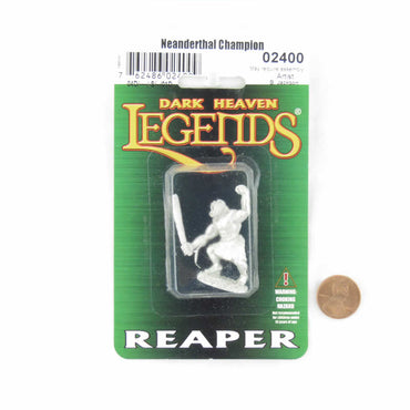 RPR02400 Neanderthal Champion Miniature 25mm Heroic Scale Dark Heaven (ONLINE ORDER ONLY)