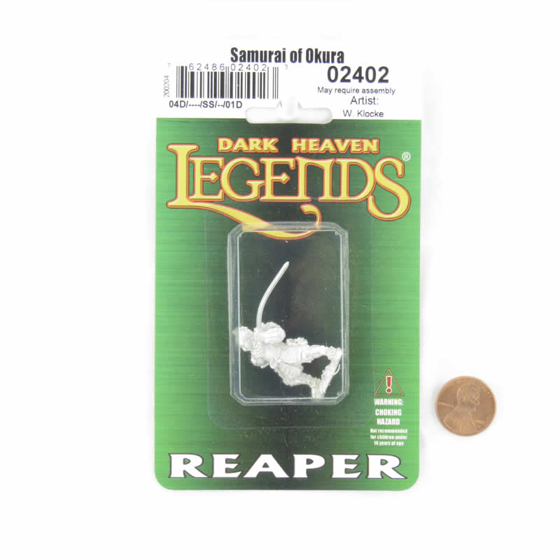 RPR02402 Samurai Of Okura Miniature 25mm Heroic Scale Dark Heaven (ONLINE ORDER ONLY)