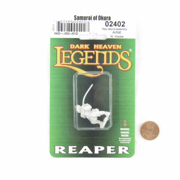 RPR02402 Samurai Of Okura Miniature 25mm Heroic Scale Dark Heaven (ONLINE ORDER ONLY)
