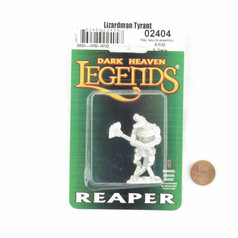 RPR02404 Lizardman Tyrant Miniature 25mm Heroic Scale Dark Heaven (ONLINE ORDER ONLY)