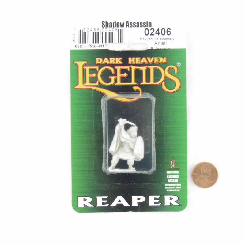 RPR02406 Shadow Assassin Miniature 25mm Heroic Scale Dark Heaven (ONLINE ORDER ONLY)