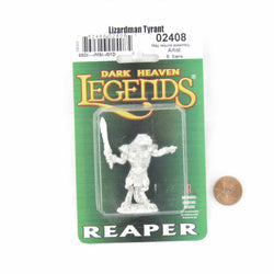 RPR02408 Lizardman Tyrant Miniature 25mm Heroic Scale Dark Heaven (ONLINE ORDER ONLY)