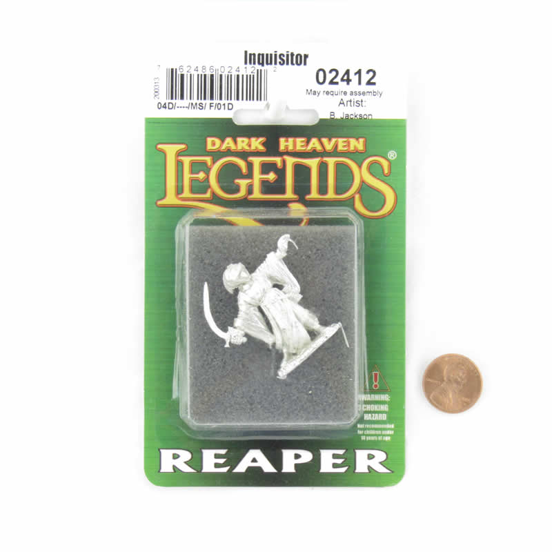 RPR02412 Inquisitor Miniature 25mm Heroic Scale Dark Heaven Legends (ONLINE ORDER ONLY)