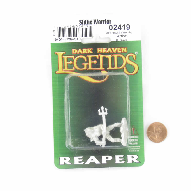 RPR02419 Slithe Warrior Miniature 25mm Heroic Scale Dark Heaven Legends (ONLINE ORDER ONLY)