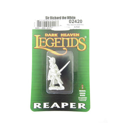 RPR02420 Sir Richard the White Miniature 25mm Heroic Scale Dark Heaven (ONLINE ORDER ONLY)