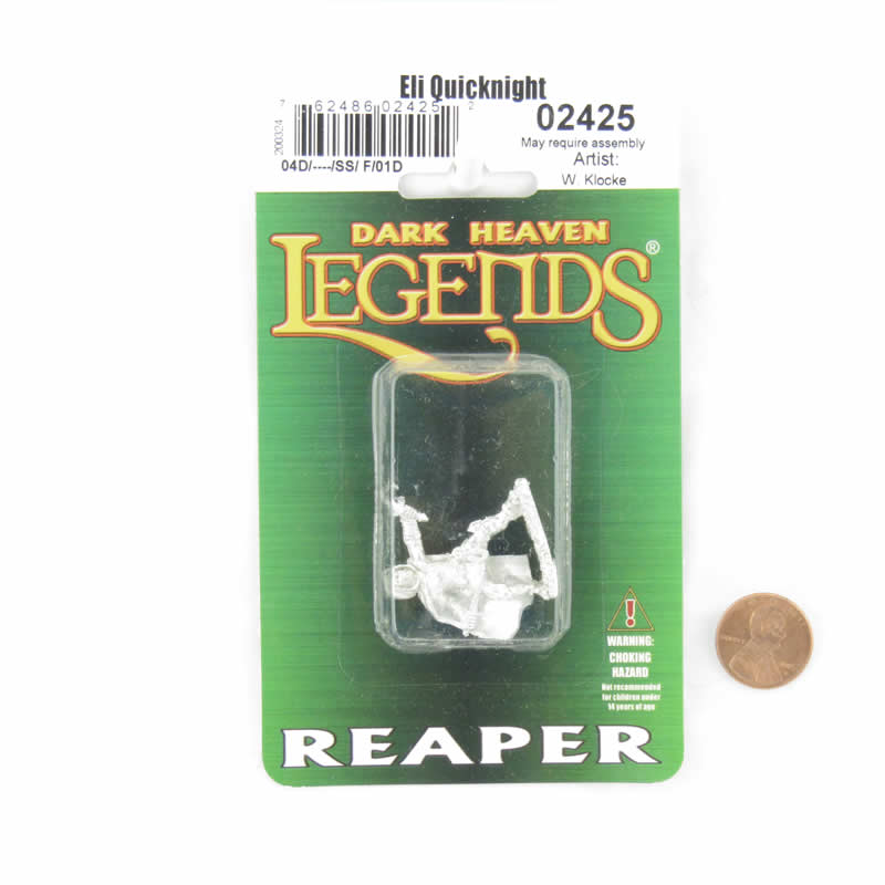 RPR02425 Eli Quicknight Miniature 25mm Heroic Scale Dark Heaven Legends (ONLINE ORDER ONLY)