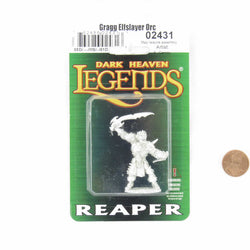 RPR02431 Gragg Elfslayer Orc Miniature 25mm Heroic Scale Dark Heaven (ONLINE ORDER ONLY)