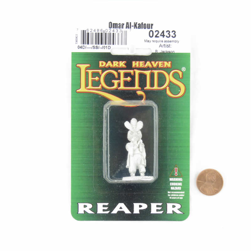 RPR02433 Omar Al-Kafour Miniature 25mm Heroic Scale Dark Heaven Legends (ONLINE ORDER ONLY)