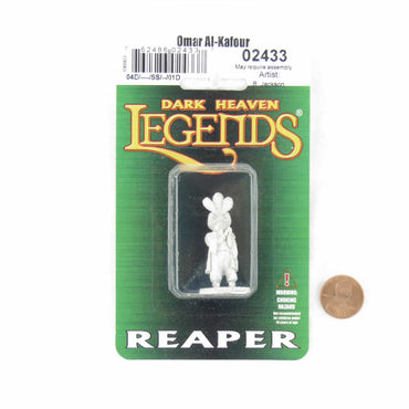 RPR02433 Omar Al-Kafour Miniature 25mm Heroic Scale Dark Heaven Legends (ONLINE ORDER ONLY)