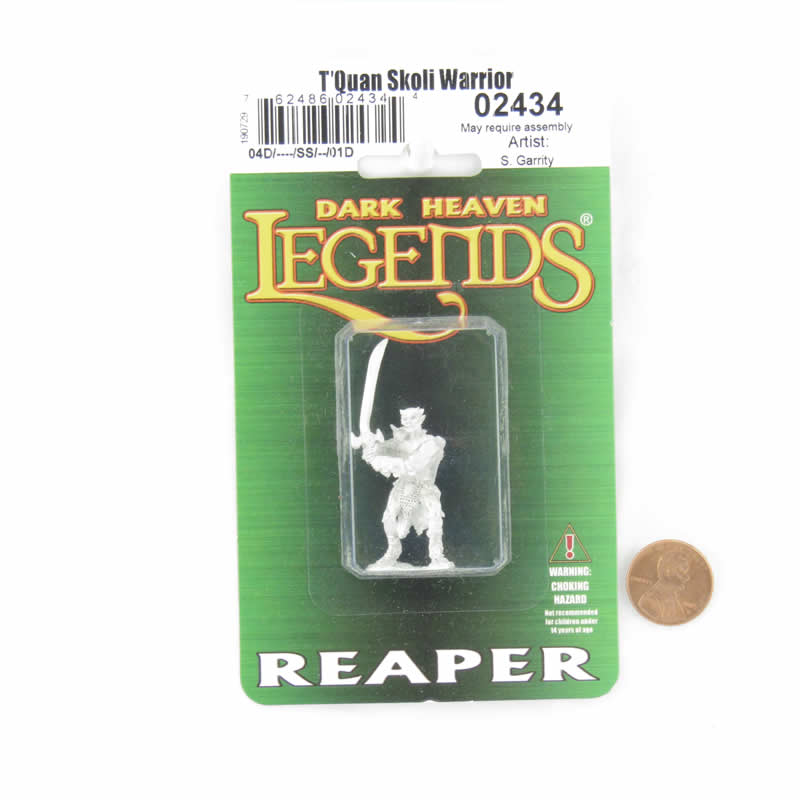 RPR02434 T-Quan Skoli Warrior Miniature 25mm Heroic Scale Dark Heaven (ONLINE ORDER ONLY)