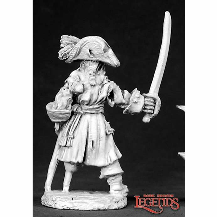 RPR02437 Captain Razig Miniature 25mm Heroic Scale Dark Heaven (ONLINE ORDER ONLY)