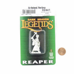 RPR02441 Sir Roland the Grey Miniature 25mm Heroic Scale Dark Heaven (ONLINE ORDER ONLY)