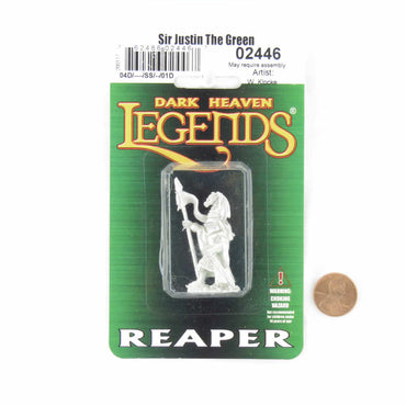 RPR02446 Sir Justin The Green Miniature 25mm Heroic Scale Dark Heaven (ONLINE ORDER ONLY)