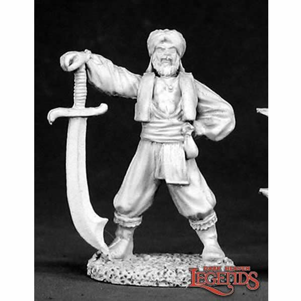 RPR02447 Sallah the Arabian Hero Miniature 25mm Heroic Scale Dark Heaven (ONLINE ORDER ONLY)
