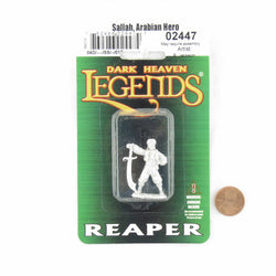 RPR02447 Sallah the Arabian Hero Miniature 25mm Heroic Scale Dark Heaven (ONLINE ORDER ONLY)