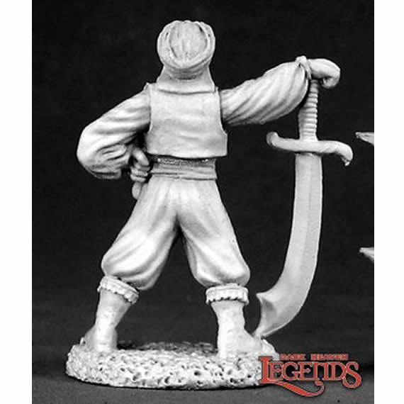 RPR02447 Sallah the Arabian Hero Miniature 25mm Heroic Scale Dark Heaven (ONLINE ORDER ONLY)