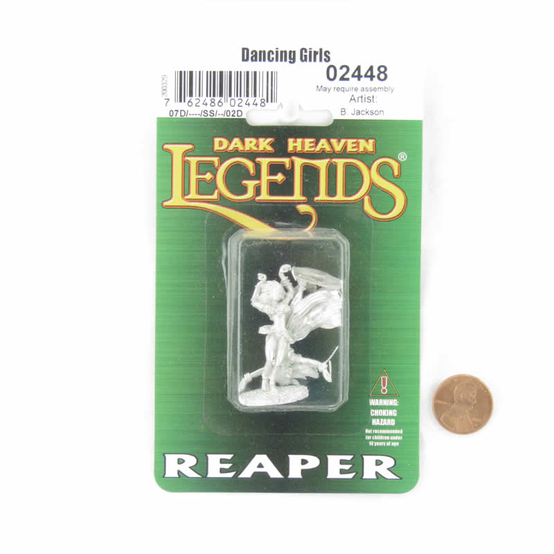 RPR02448 Dancing Girls Miniature 25mm Heroic Scale Dark Heaven Legends (ONLINE ORDER ONLY)