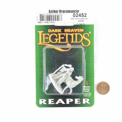 RPR02452 Amber Dracomancer Miniature 25mm Heroic Scale Dark Heaven (ONLINE ORDER ONLY)